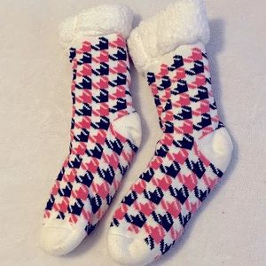 Fuzzy slipper socks
